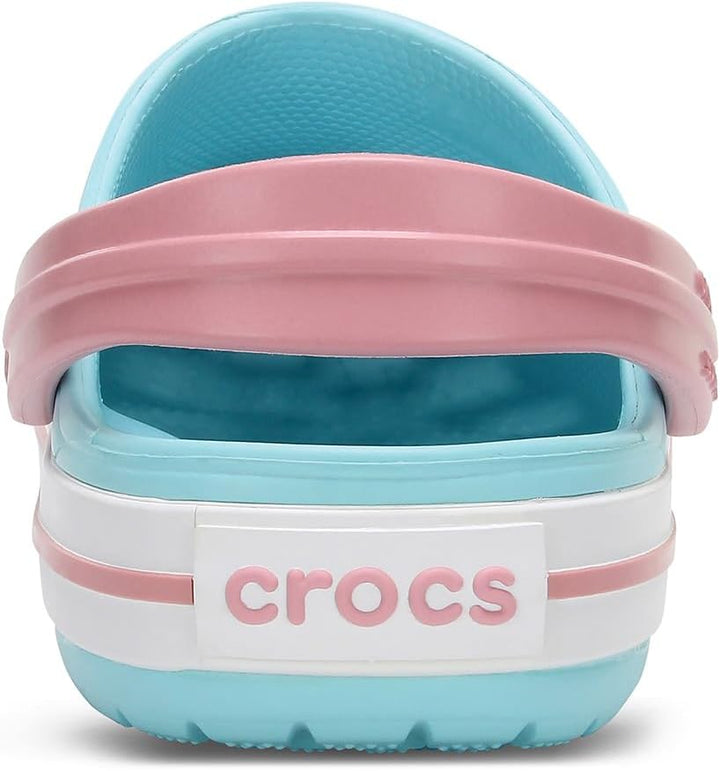 Crocs Unisex Kinder Crocband K Clog 28/29 EU Ice Blue White, 28/29 EU Ice Blue White