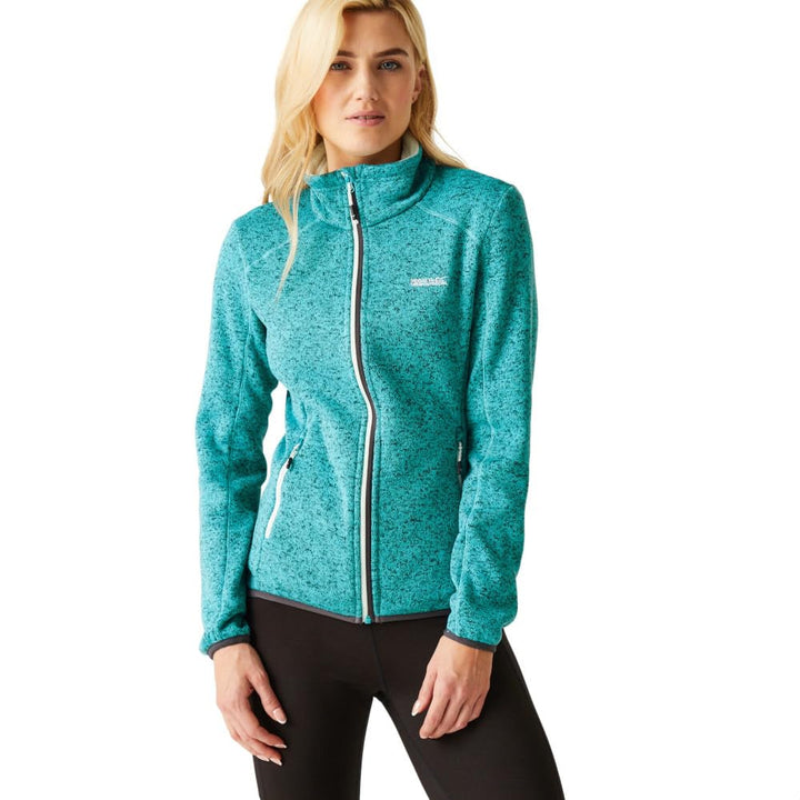 Regatta Damen Women's Newhill Full Zip Fleece Jacket Fleecejacke 34 Türkis, 34 Türkis