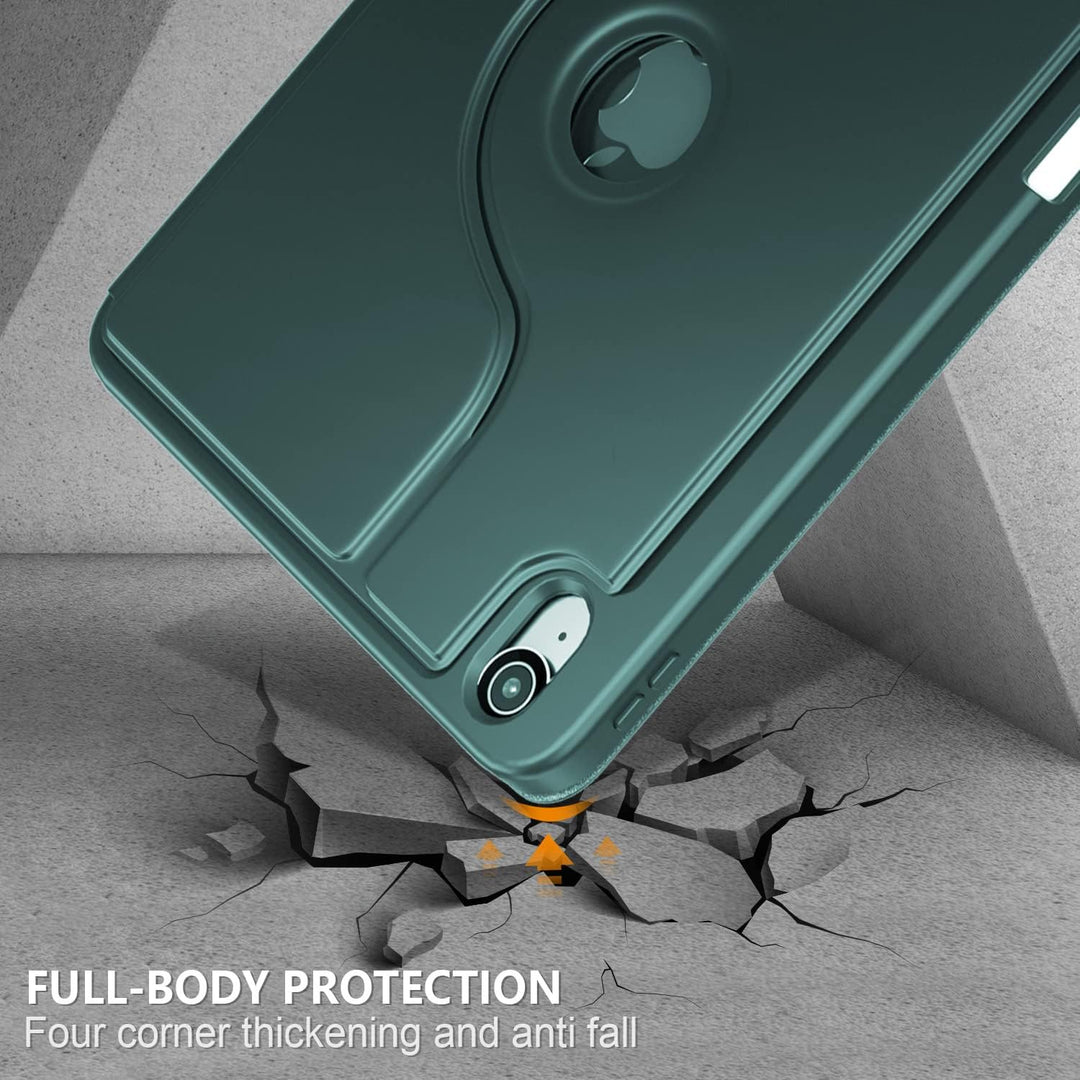 DINGGUAGUA Hülle für iPad 10 Generation 10.9 Zoll 2022 A2757/A2777,Hülle Abnehmbares Transparentes m