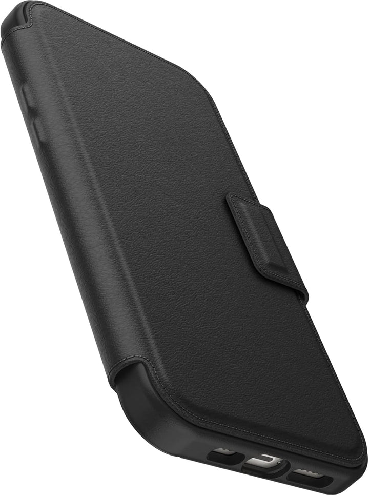 OtterBox Folio für iPhone 14 Plus für MagSafe, Soft Touch Folio mit 3 Slots, Starke magnetische Ausr