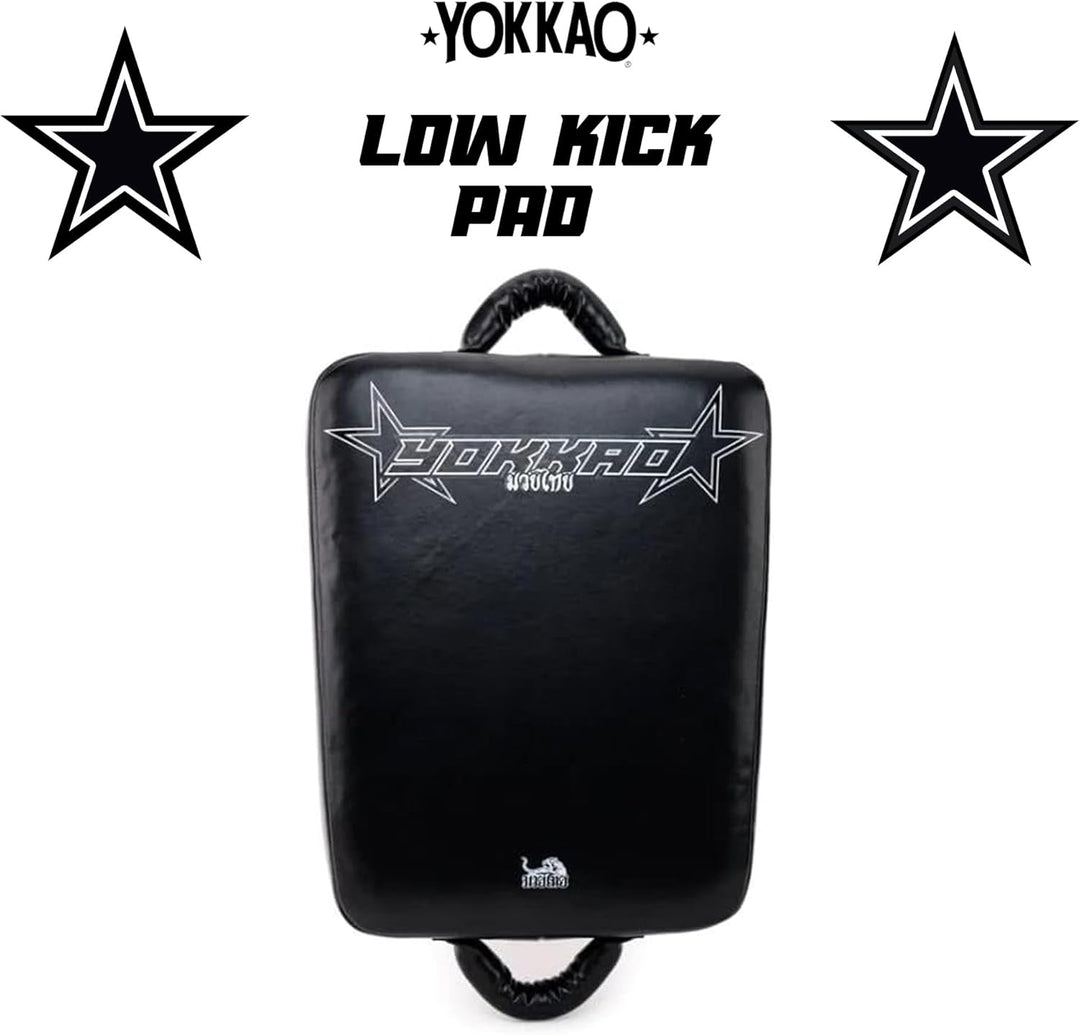 Yokkao Premium Institution Low Kick Pad Microfiber | Precision Training | Superior Impact Absorption