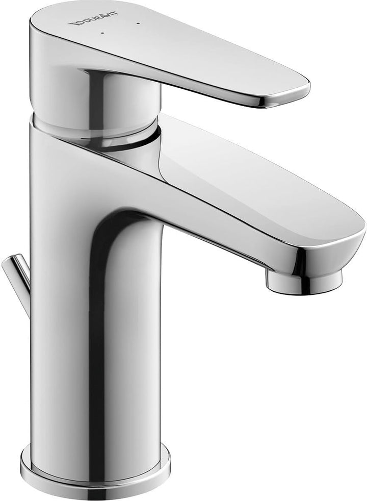 Duravit B11010 B.1 Einhebel-Waschtischmischer, Chrom mit Zugstangen-Ablaufgarnitur