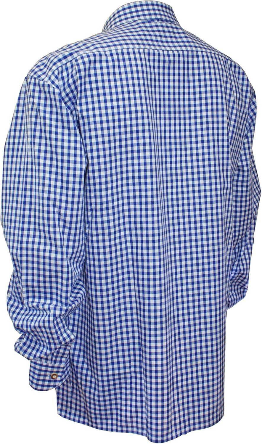 orbis Textil Trachtenhemd Karo Trachten-Pfoadl Karohemd rot kariert Trachten-Hemd Herrenhemd Tracht