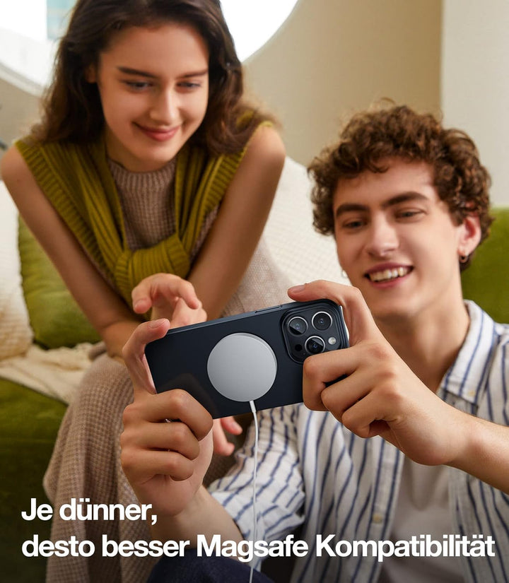 TORRAS Ultra Dünn für iPhone 14 Pro Hülle [Upgrade für MagSafe] (Unsichtbare und Stabilste) Magnetis