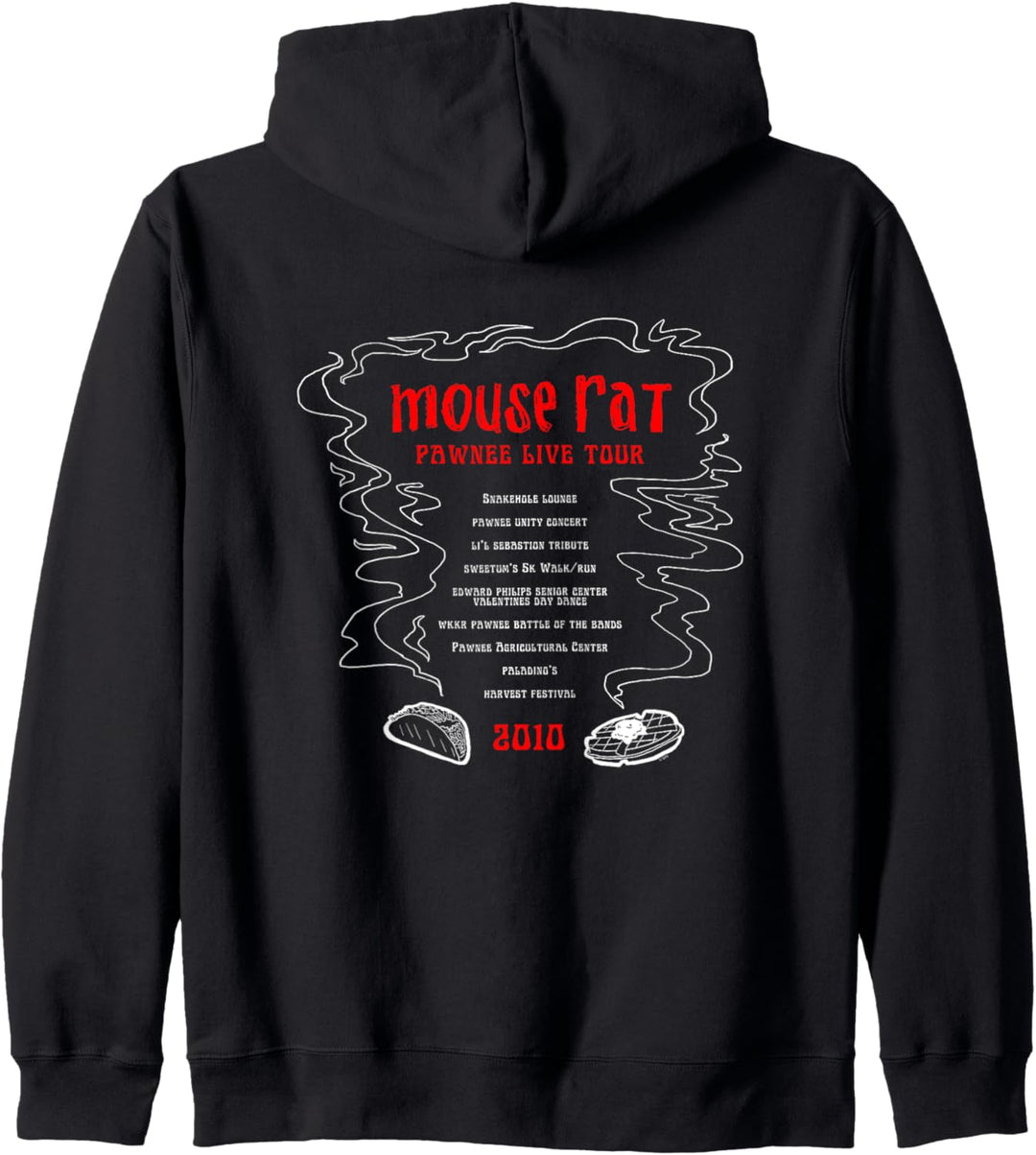 Parks & Recreation Maus Ratte Kapuzenjacke
