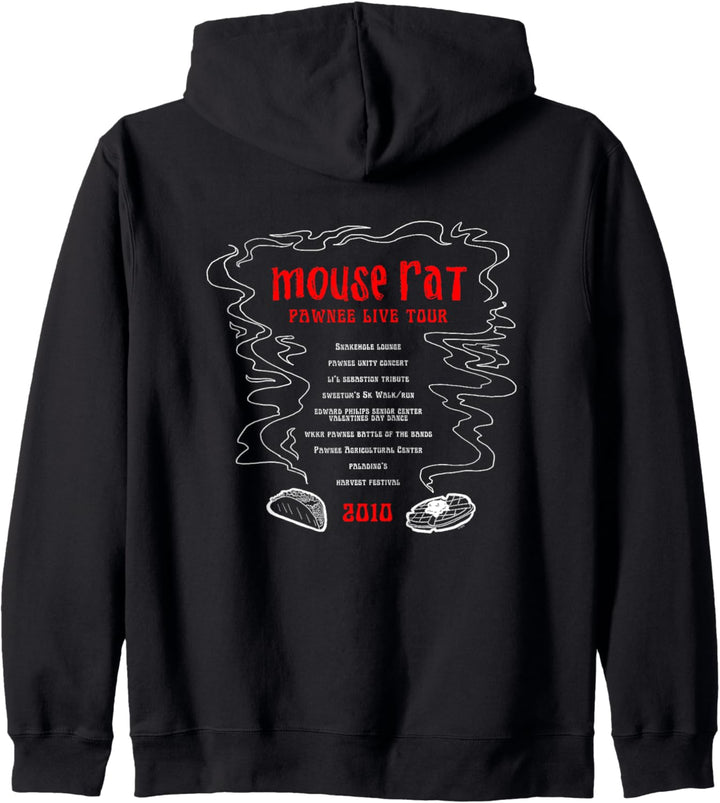 Parks & Recreation Maus Ratte Kapuzenjacke