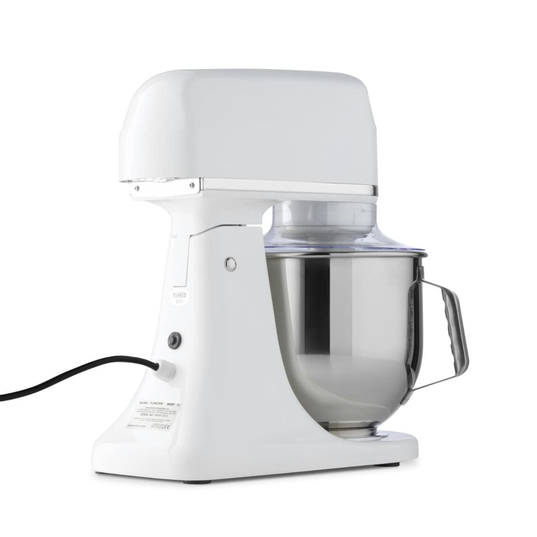 Maxima Gastro Planetenmischer - 7 l - Bis zu 2 kg Teig - Weiss