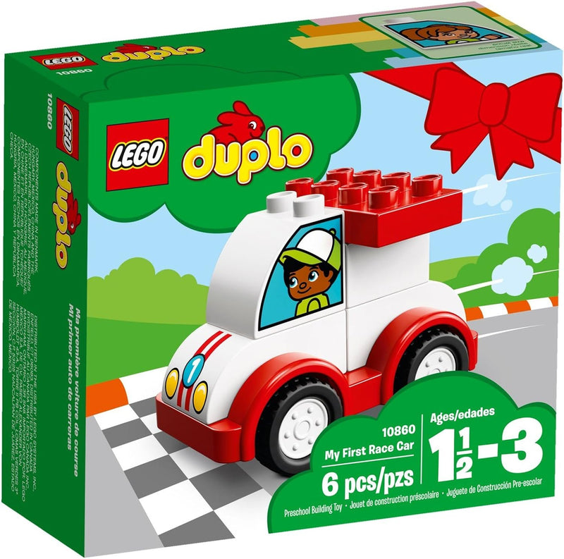 LEGO 10860 DUPLO My First Mein erstes Rennauto Spielzeug, Spielzeug