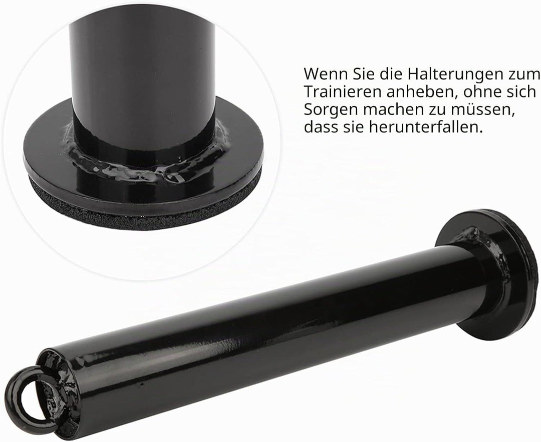 Alomejor Ladestift Fitness Barbell Slice Stützrahmen Edelstahl Freeweight Bar Ladestift Barbell Plat