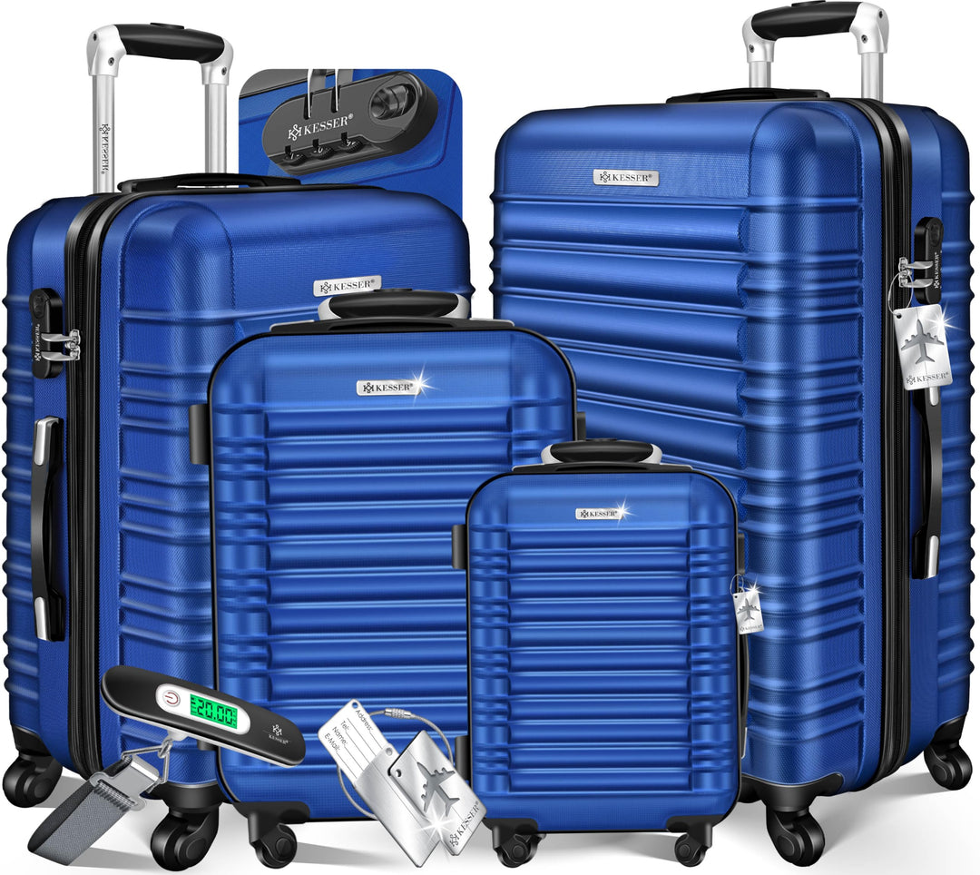 KESSER® 4tlg. Hartschalenkofferset Hard Shell Basic Hartschalenkoffer Trolley Koffer Reisekoffer Rei