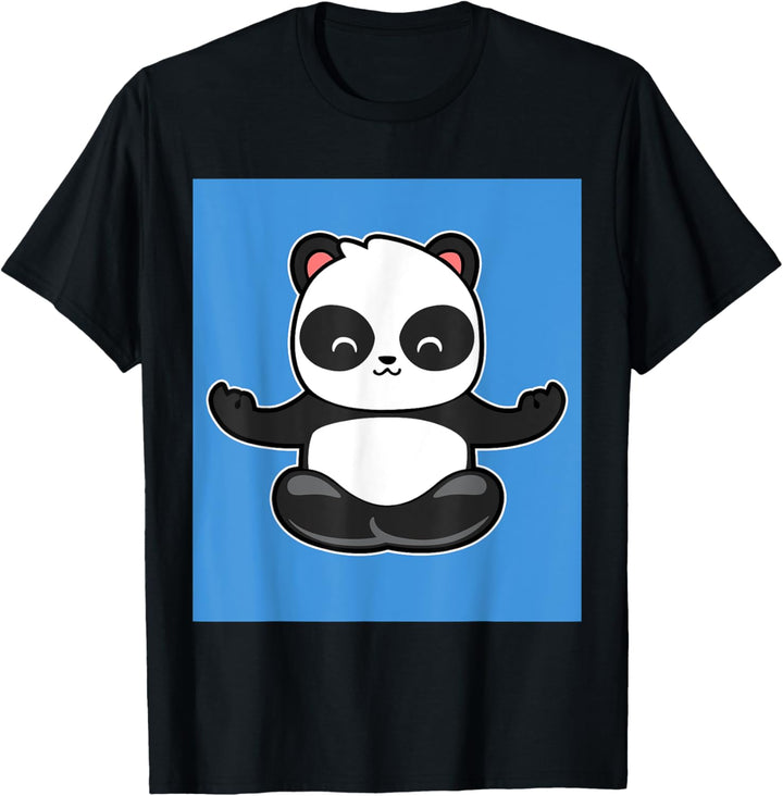 Meditation & Yoga - Panda T-Shirt