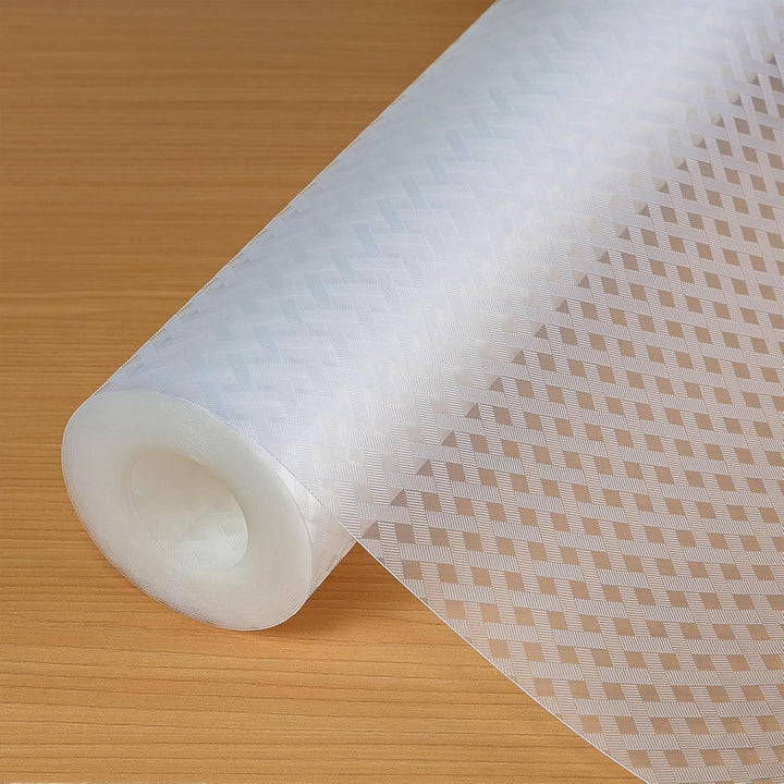 Hersvin Schubladenmatte 44.5cmx500cm Schrankpapier Schubladeneinlage Eva Wasserfest Nicht Klebende U