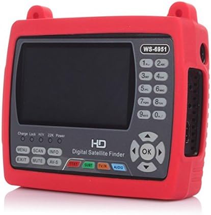 Satlink WS WS-6951 DVB-S/S2 HD Satelliten-Messgerät, Schwarz