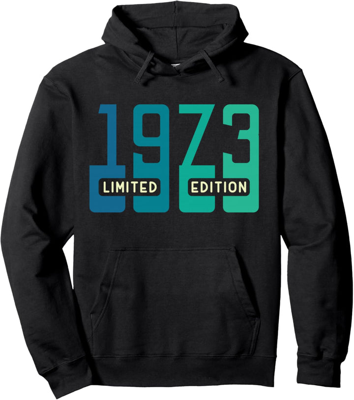 51. Geburtstag Mann Frau 51 Jahre 1973 Deko Lustig Geschenk Pullover Hoodie