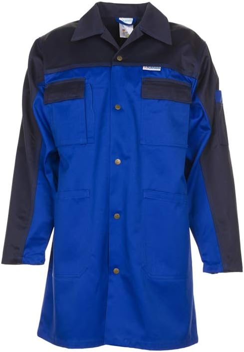 Grösse 106 Herren Planam Tristep Berufsmantel kornblau marine Modell 1241