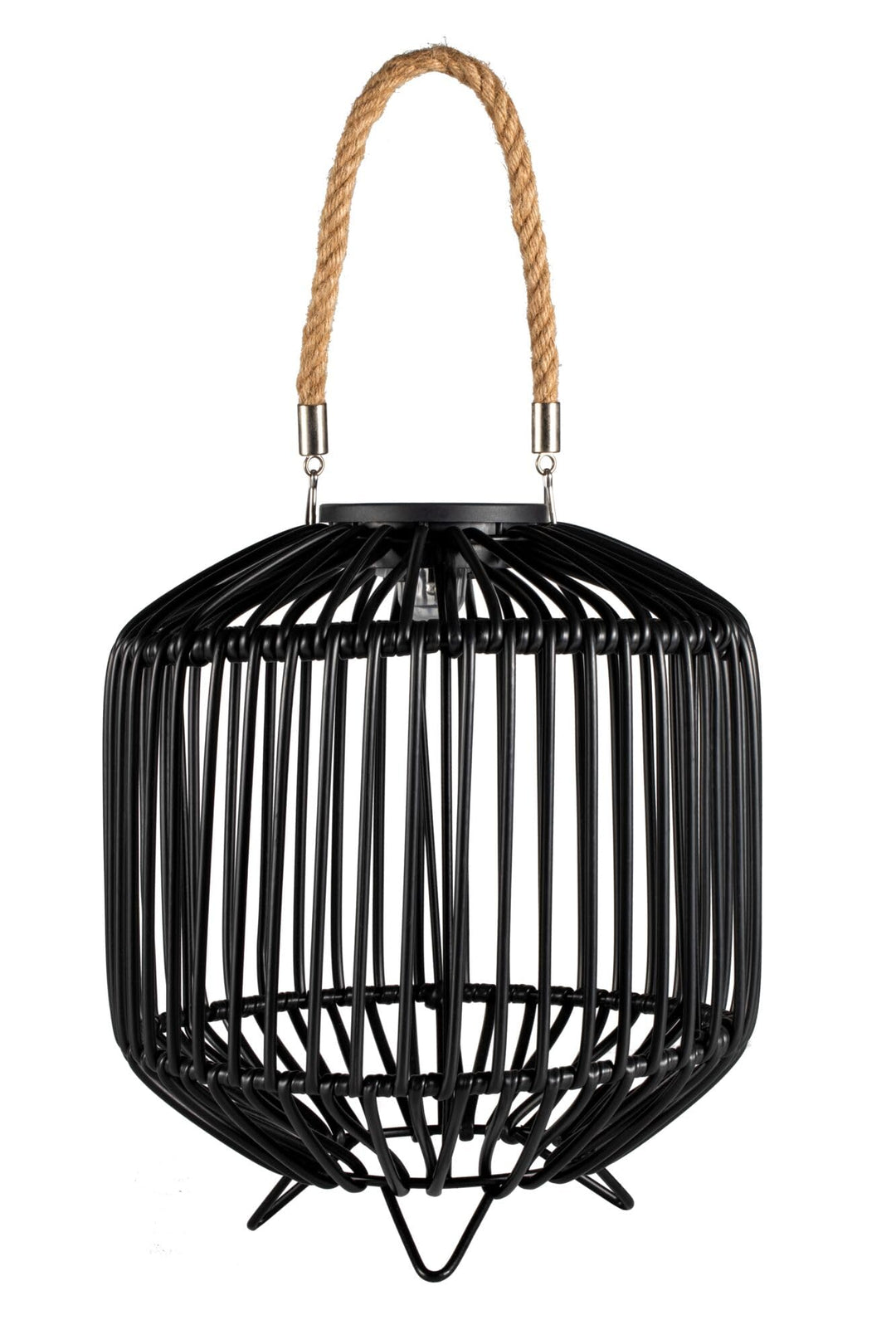 Pauleen 48177 Sunshine Delight Solar-Laterne für Balkon oder Garten Schwarz, Grau Aussenbeleuchtung