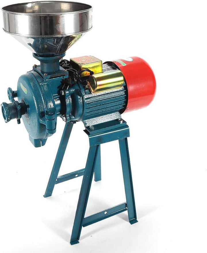 Elektrische Getreidemühle 2200W Schrotmühle Kornmühle Schleifmaschine, 1400RPM, Trocken Kornmühle mi