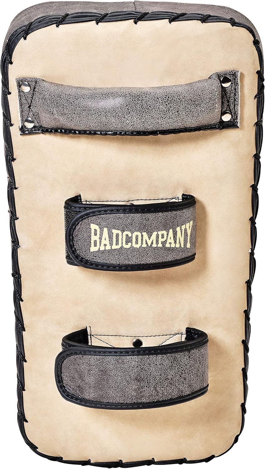 Bad Company Retro Rindsleder Makiwara I Schlagpolster im Mexican-Style I Kicking Pad mit mehrschicht