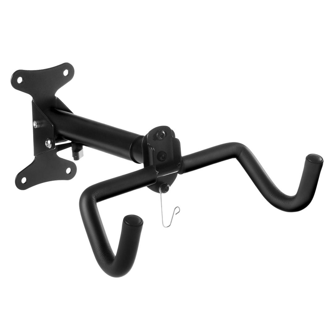 Maclean Fahrrad Wandhalterung | Verstellbare Stahlhalterung für Fahrräder bis 30 kg | Klappbar &amp; pla