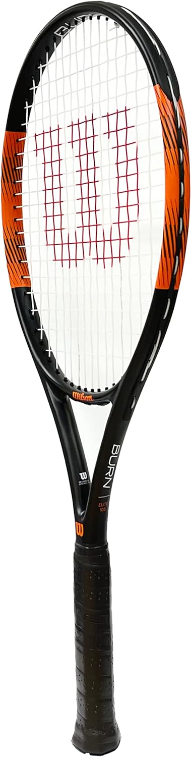 Wilson Burn Elite 105 Erwachsene Tennisschläger (erhältlich in Griffgrössen 1 bis 4) Grip 3 (4 3/8")