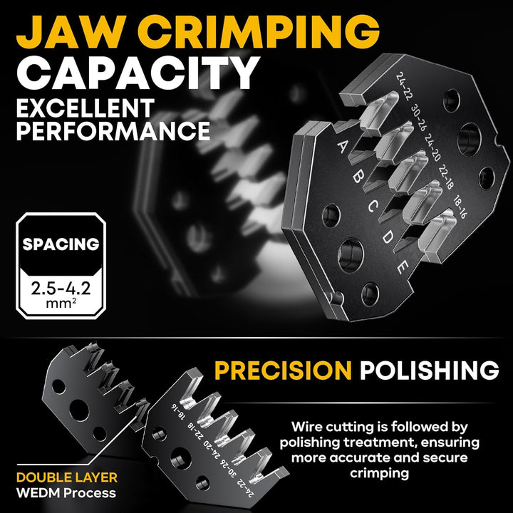 DxCRIMP Micro-Fit 3,0 mm Crimpzangen-Set, Gehäuse & Kontakte 2–20-polig (30–20 AWG/0,05–0,5 mm²) mit