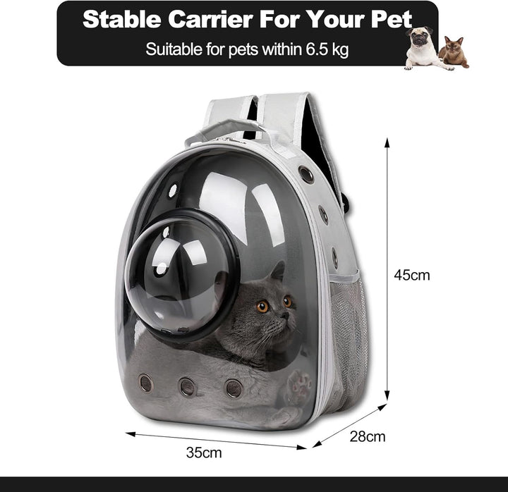 Galatée Katzen Rucksack Träger, Hund, Haustier Rucksack Blasen Rucksack, wasserdichte, Klare Haustie