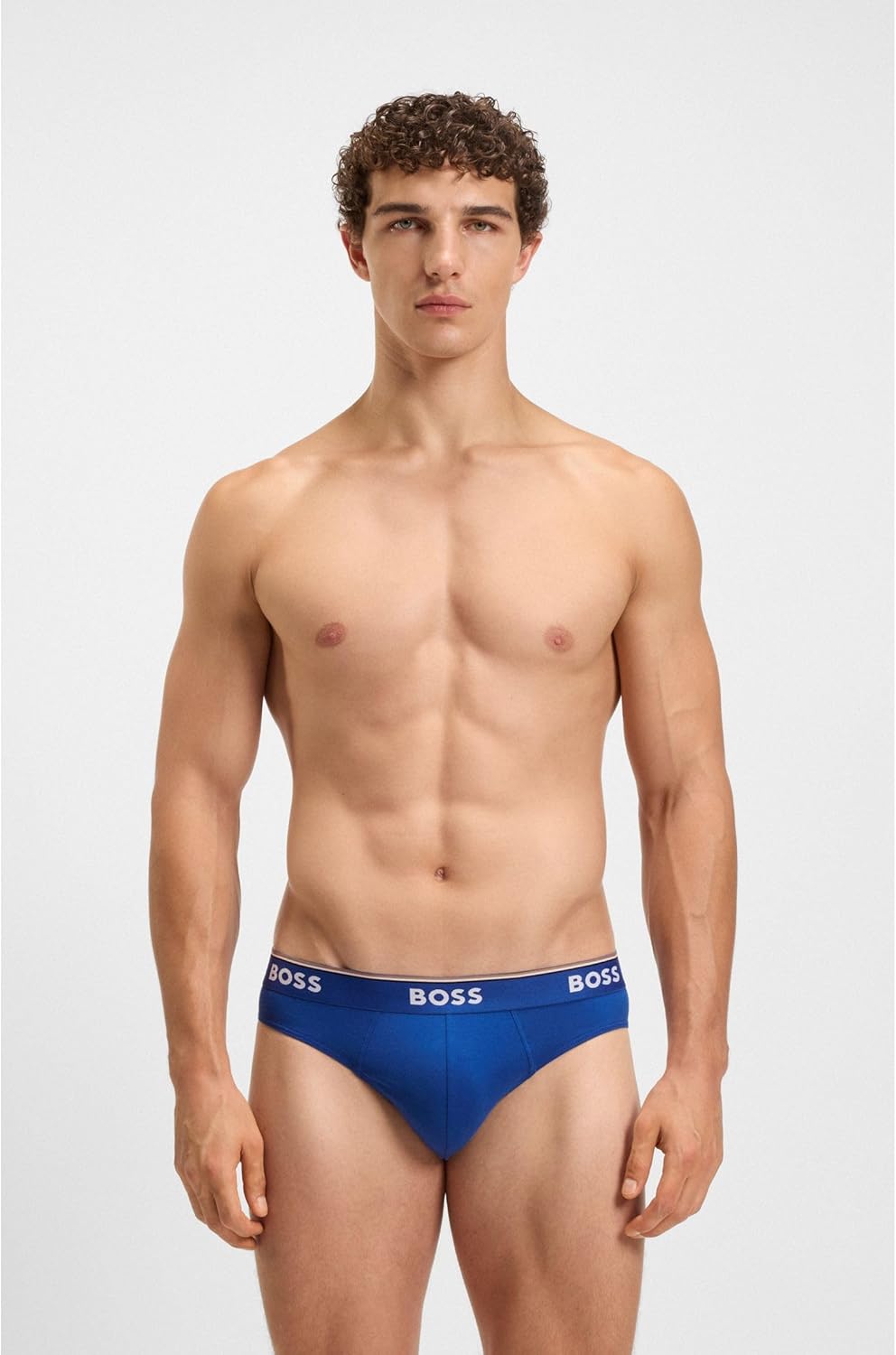 BOSS Herren Power Slips Briefs Unterhosen Cotton Stretch 3er Pack Set: Slips+Boxershorts XL New - Op