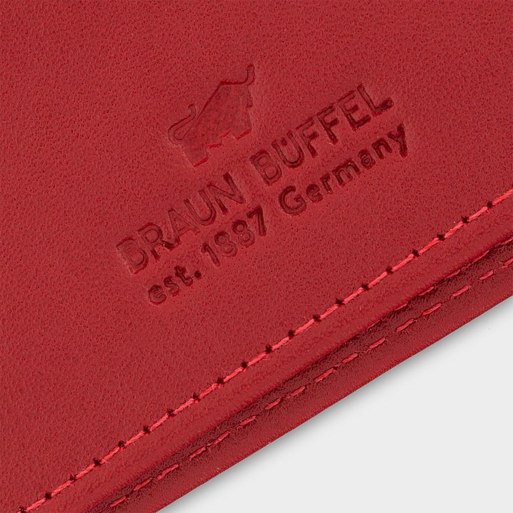 BRAUN BÜFFEL Damen Geldbörse aus echtem Leder Golf 2.0 - Portemonnaie für Frauen - 4 Kartenfächer -