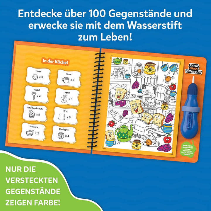 Skillmatics Wiederverwendbares Such- & Findebuch – Wasser Entdecker, kleckerfreie, lustige Lernaktiv