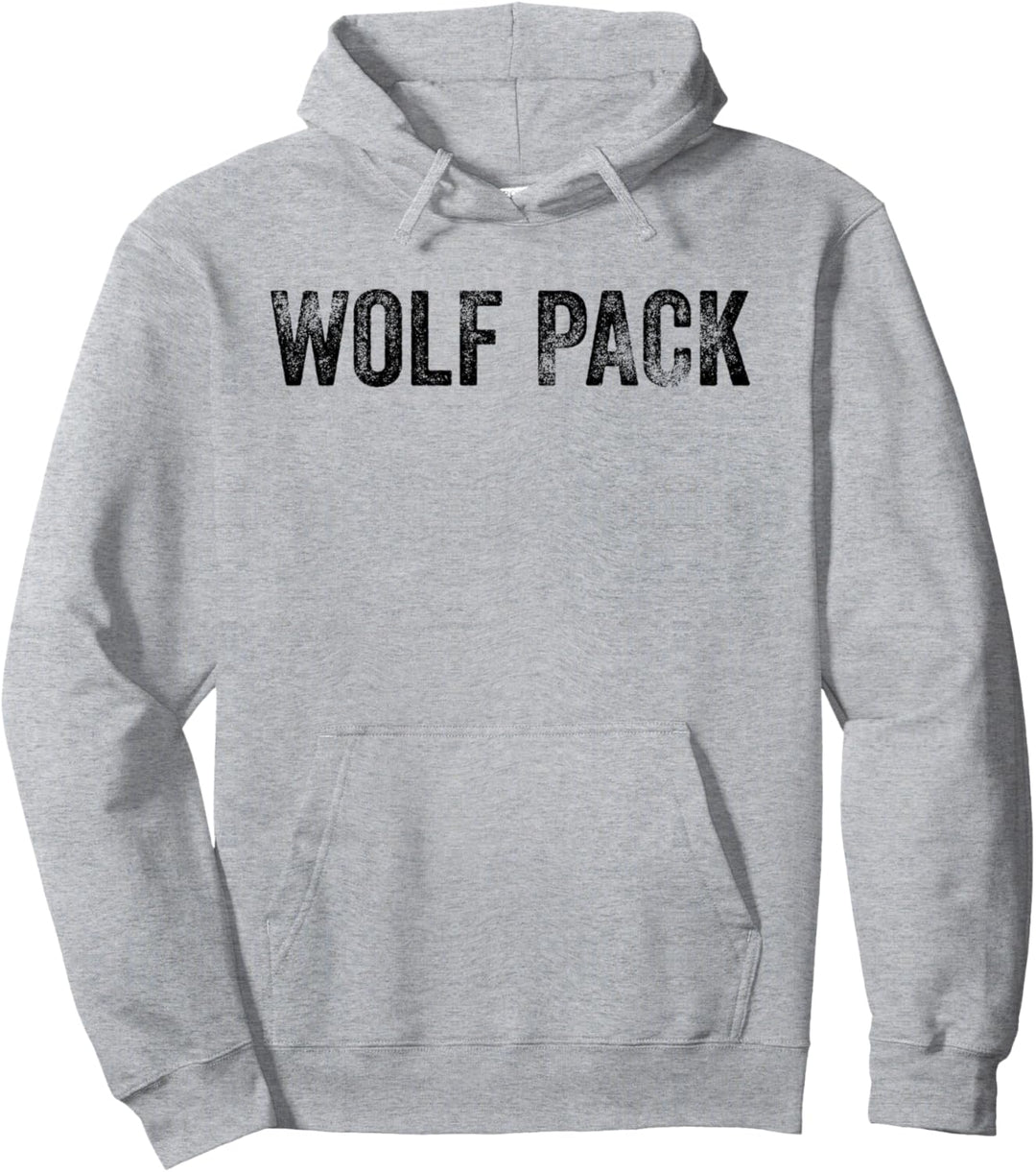 Wolf Pack Shirt,Leader of the Pack,Wolf Lover Bad Werewolf Pullover Hoodie