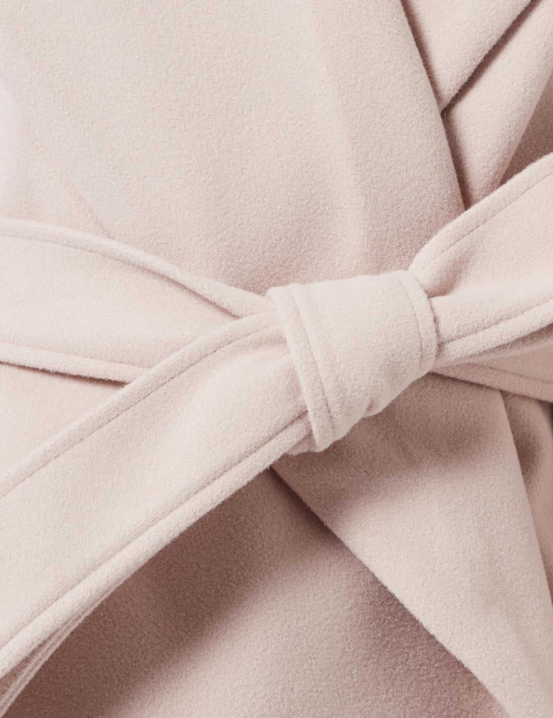 Vila Damen Vipoko L/S Collar Coat/Pb Kurzmantel, Doeskin