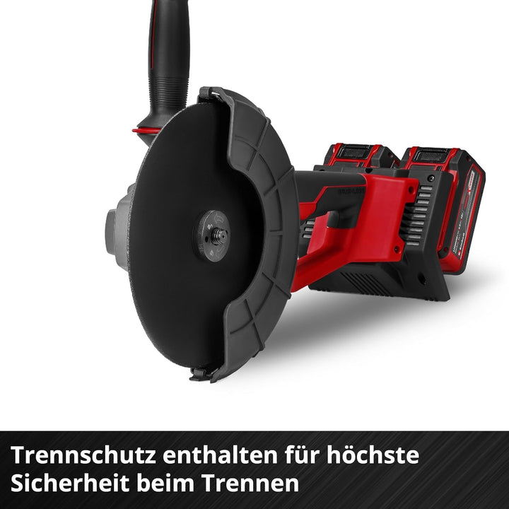 Einhell Professional Akku-Winkelschleifer AXXIO 36/230 Q Power X-Change (36 V, 230 mm Scheibendurchm
