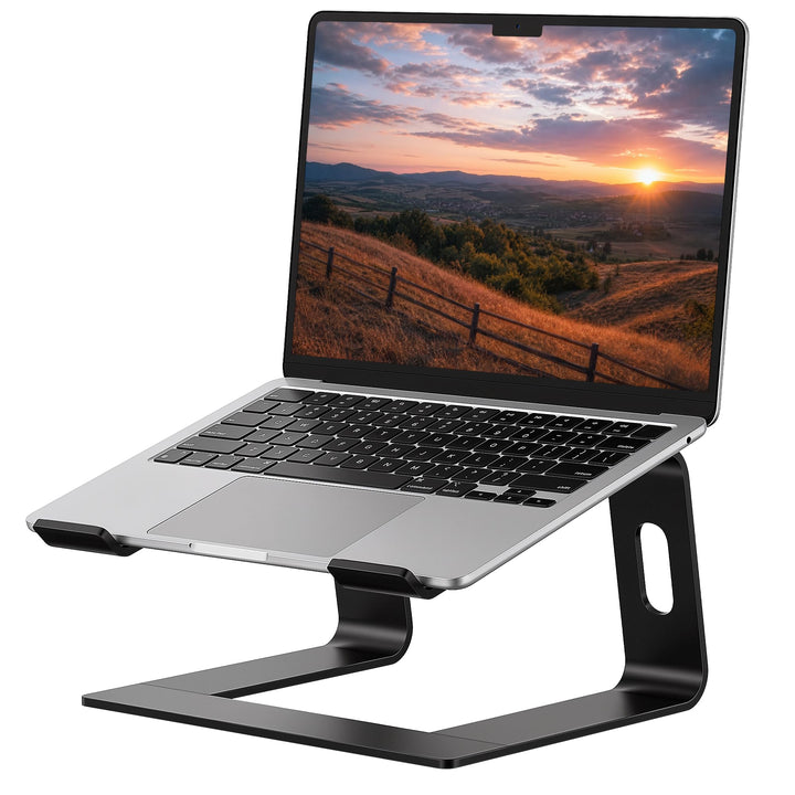SOUNDANCE Laptop-Ständer, Aluminium-Computer-Erhöhung, ergonomischer Laptop-Ständer für den Schreibt
