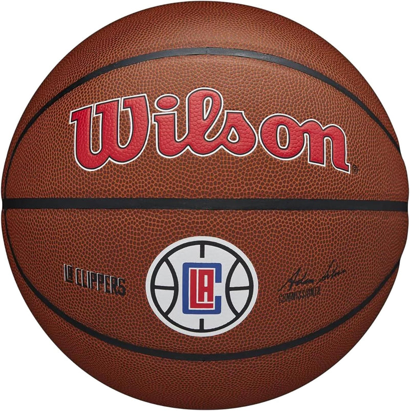 Wilson Unisex-Adult NBA Team Composite Basketball 7 Los Angeles Clippers, 7 Los Angeles Clippers