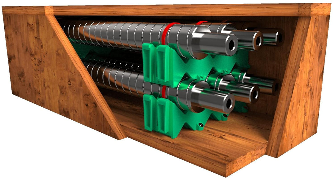 PRIS-X 40 – Verpackungseinheit von Einzelverpackungen, Inhalt 12 x 2 PRIS-X Ablagemodule (24 Einzelm