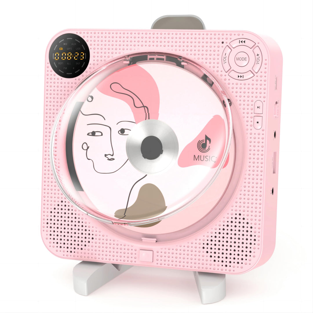 Bluetooth CD Player, Arafuna Tragbare CD Player mit Radio Lautsprecher and Fernbedienung, unterstütz