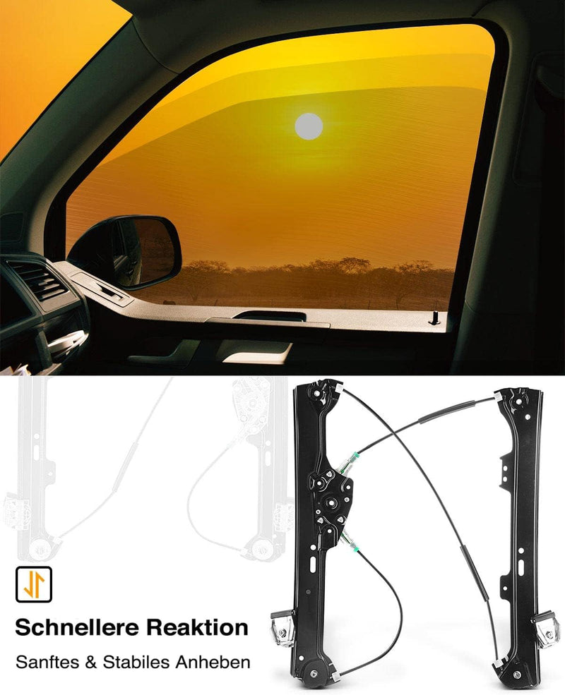 Frankberg Fensterheber Vorne Rechts Kompatibel mit 5er E60 5er Touring E61 Alle Motoren Limousine Ko