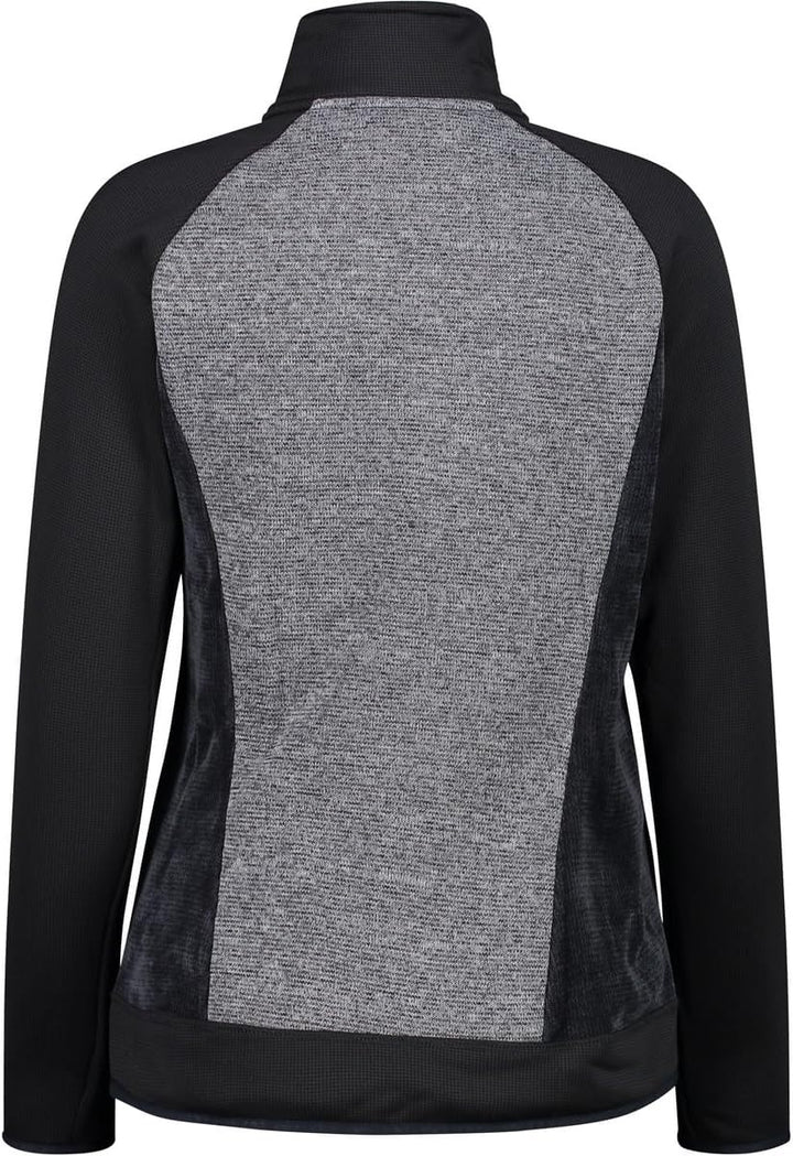 CMP Damen Jacke Fleecejacke Fleecepullover, anthrazit