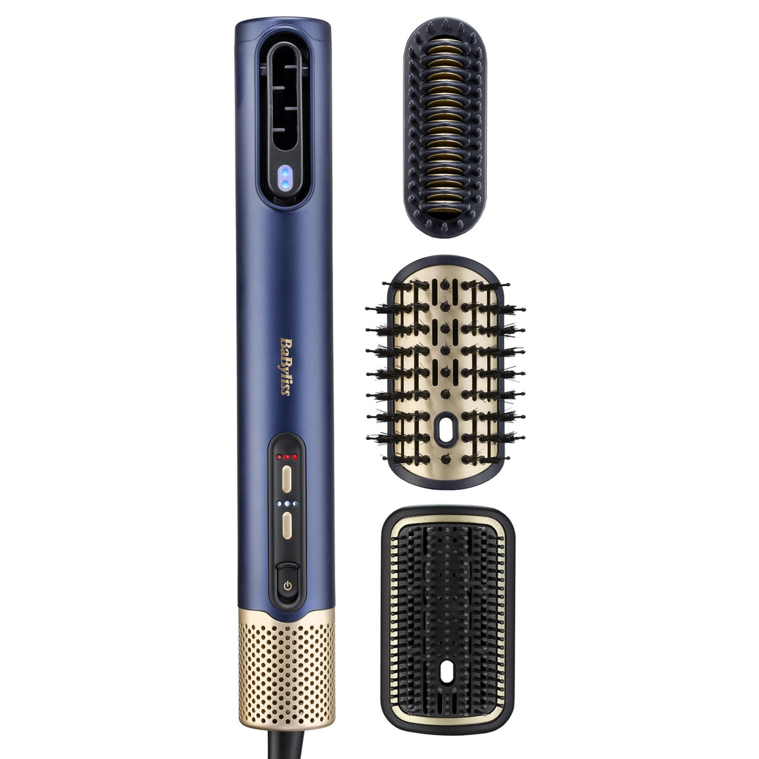 BaByliss Air Wand - Haartrockner, Glätteisen and Styler in einem, Wet to Dry, Anti-Frizz Ionen-Techn