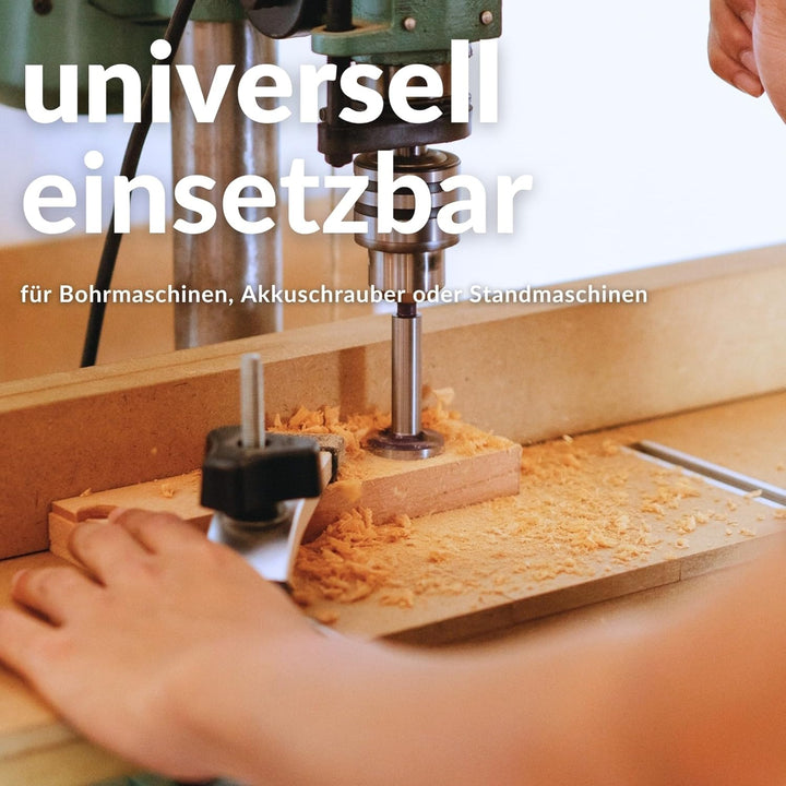 Forstnerbohrer gezahnt von 50 mm bis 125 mm Astlochbohrer Scharnierlochbohrer (50 mm), 50 mm