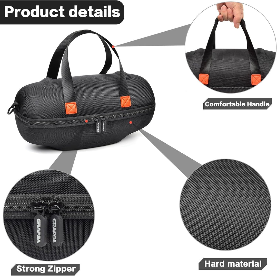 Grapsa Tasche Kompatibel mit JBL Xtreme 4/ Xtreme 3 Musikbox, Tragbare Bluetooth Lautsprecher Schutz