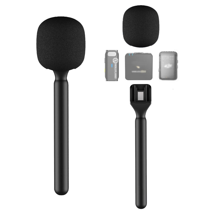 Magnetic Ständer für DJI Mic 3/Mini/1/2 / Rode Wireless GO II/Micro/Insta360 X5 Air Handle Rig Inter