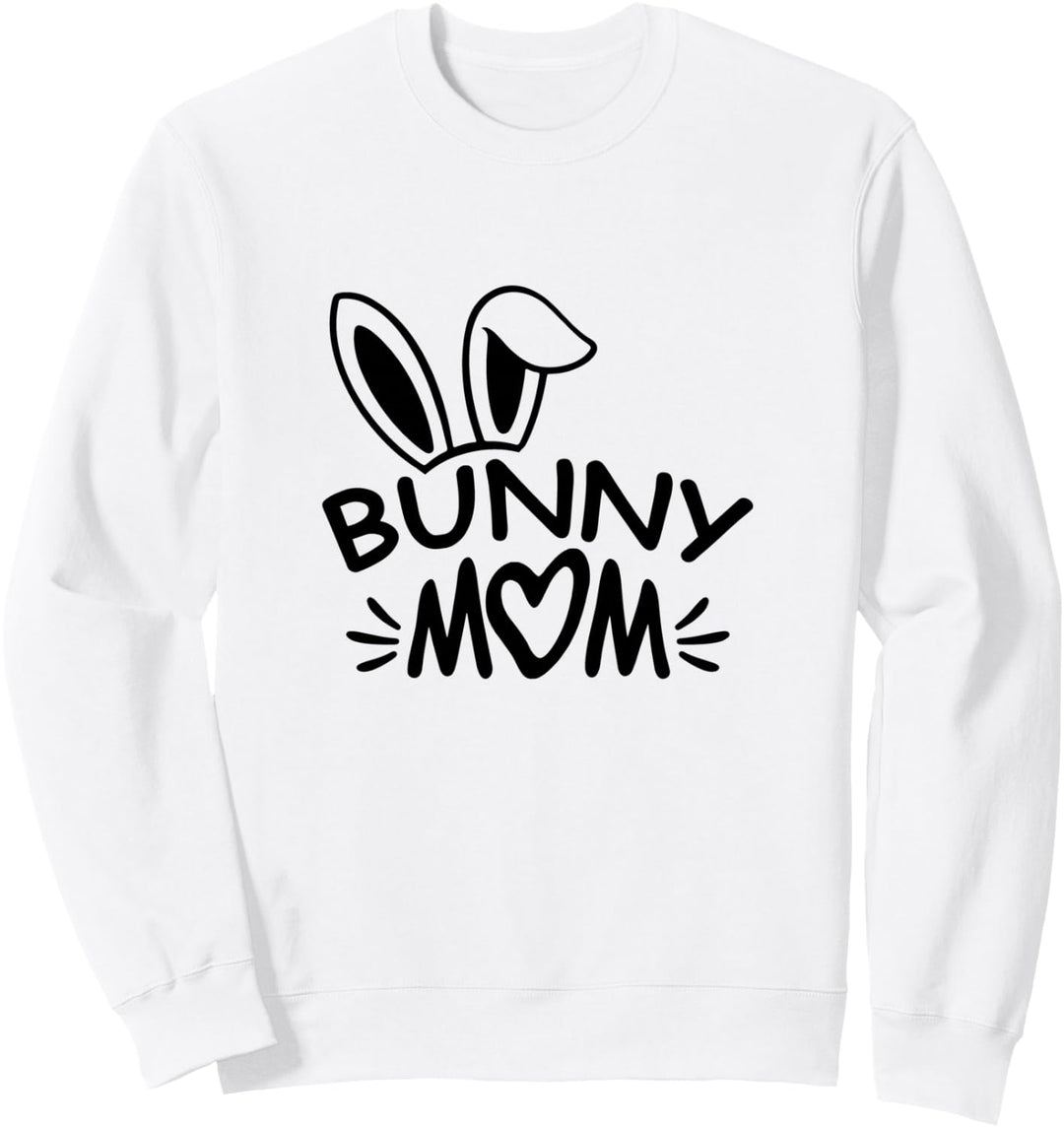 Kaninchen Hasenmama Bunny Mom Sweatshirt