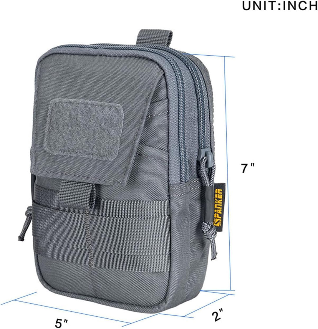 EXCELLENT ELITE SPANKER Taktische Molle Hüfttaschen Nylon EDC Tasche Handytasche Hüfttasche für iPho