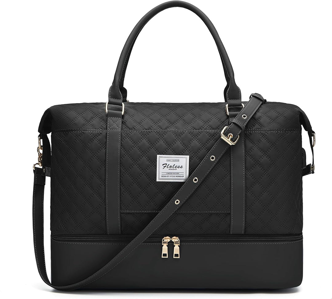 Reisetasche Damen Sporttasche Handgepäck Tasche Weekender Bag Schwimmtasche Wasserdicht Travel Bag D