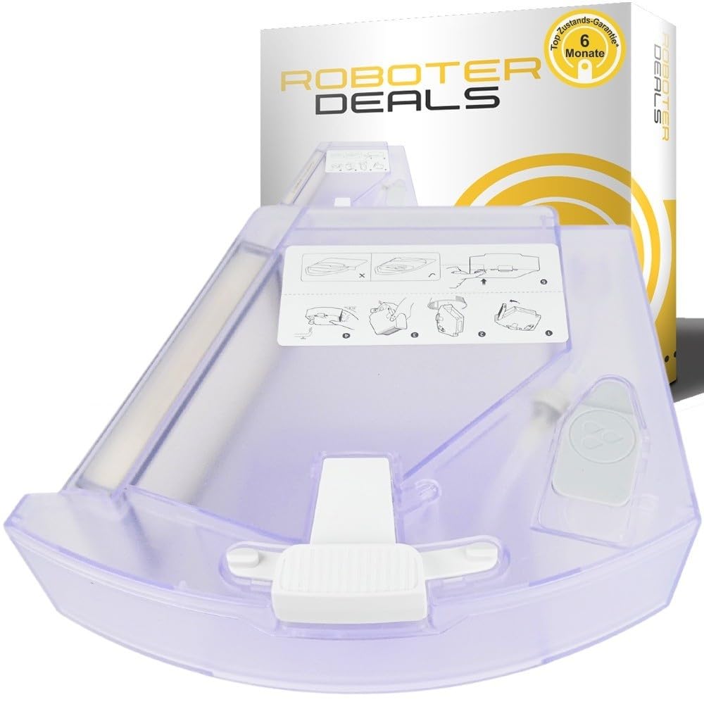 Roboter Deals - Kombitank, Staubbehälter & Wassertank inkl. Feinstaubfilter für Roborock Q8 Max, Q8