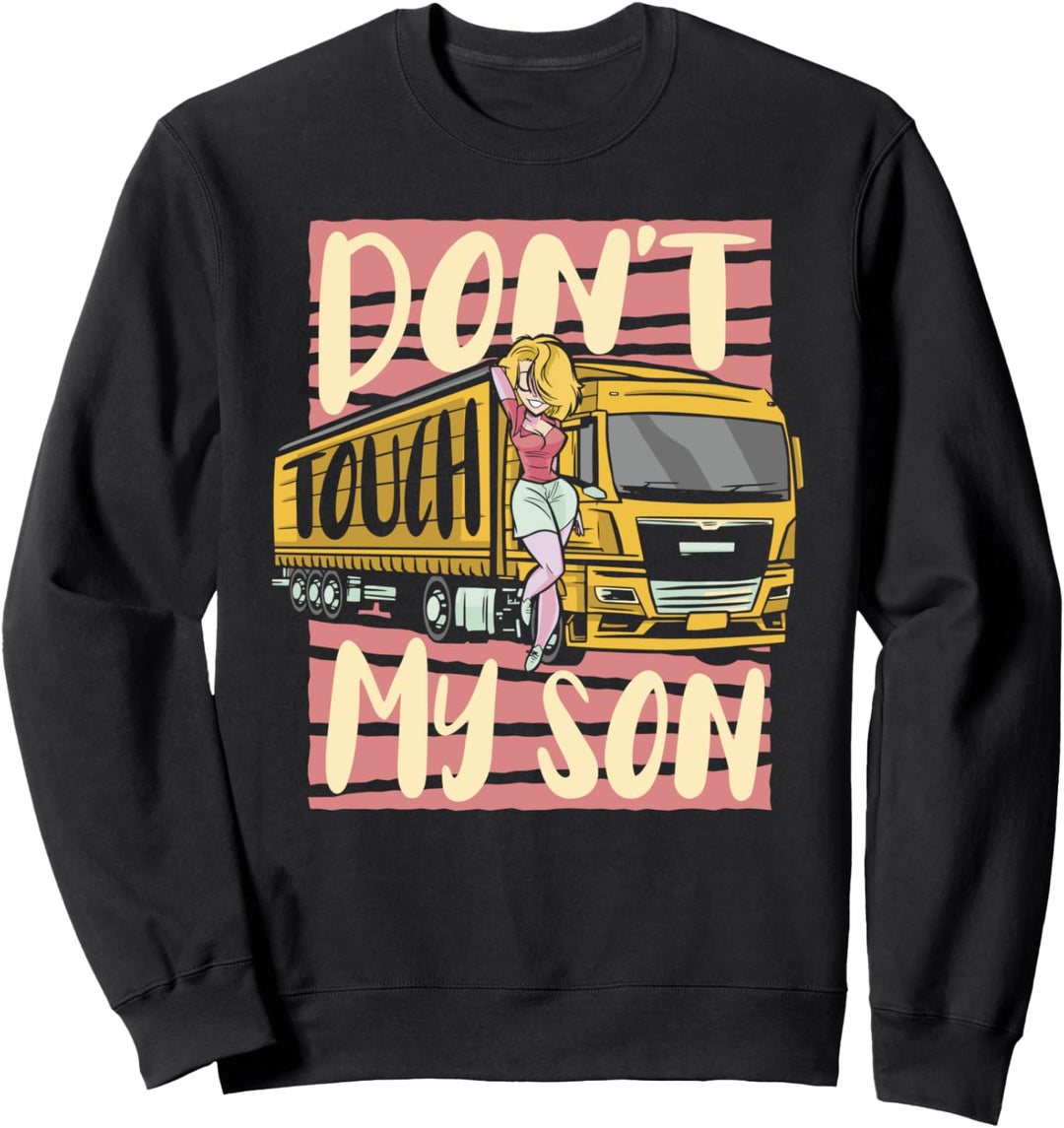 Truckerin Lastwagenfahrerin Brummifahrerin - Lkw Fahrerin Sweatshirt