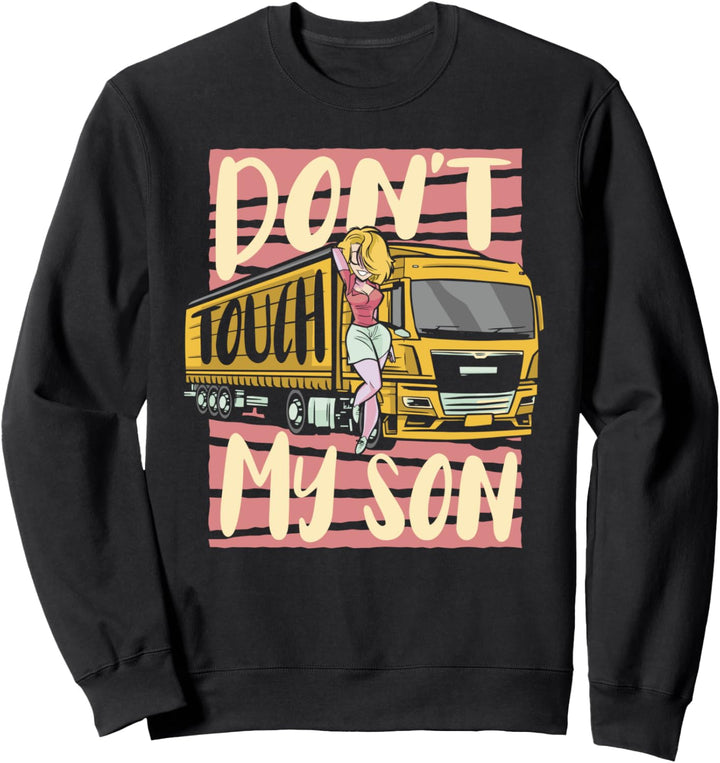 Truckerin Lastwagenfahrerin Brummifahrerin - Lkw Fahrerin Sweatshirt