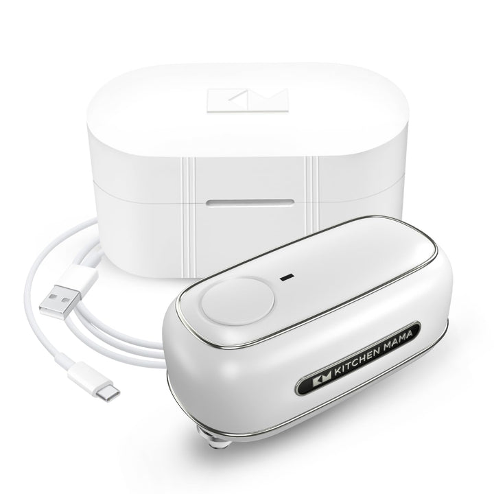Orbit One wiederaufladbarer Dosenöffner von Kitchen Mama: Freihändige Bedienung, Aufladen über USB-C
