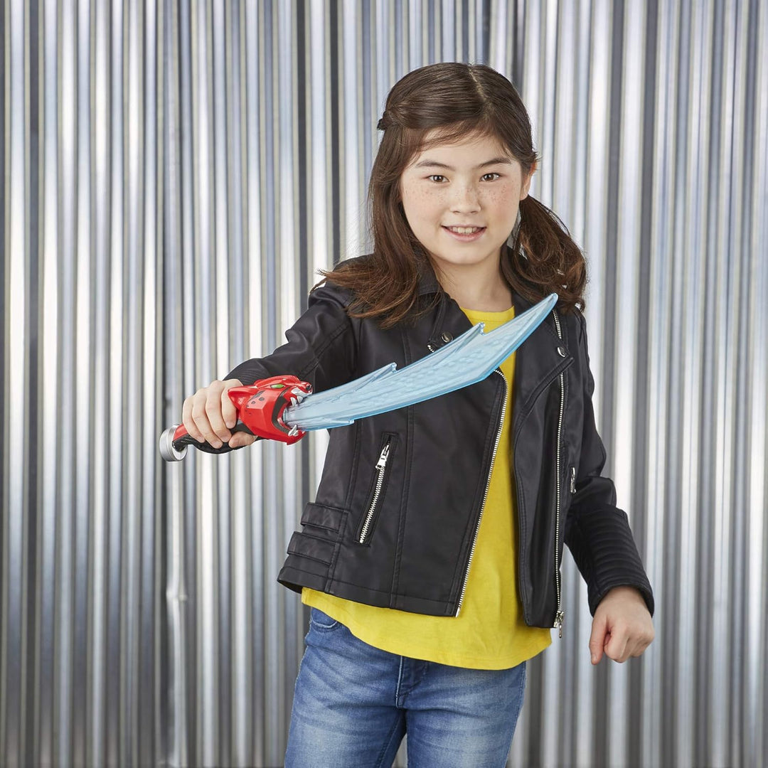 Power Rangers E5897EU4 Beast Morphers Gepardenklinge TV-Serie Roter Ranger Rollenspiel Spielzeug Che